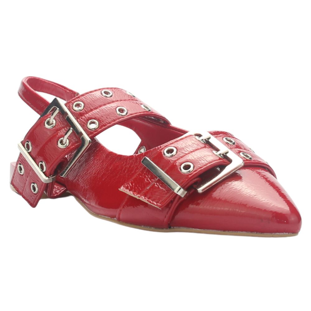 Ballerina Mujer Chalada Slik-1 Rojo Casual image number 2.0