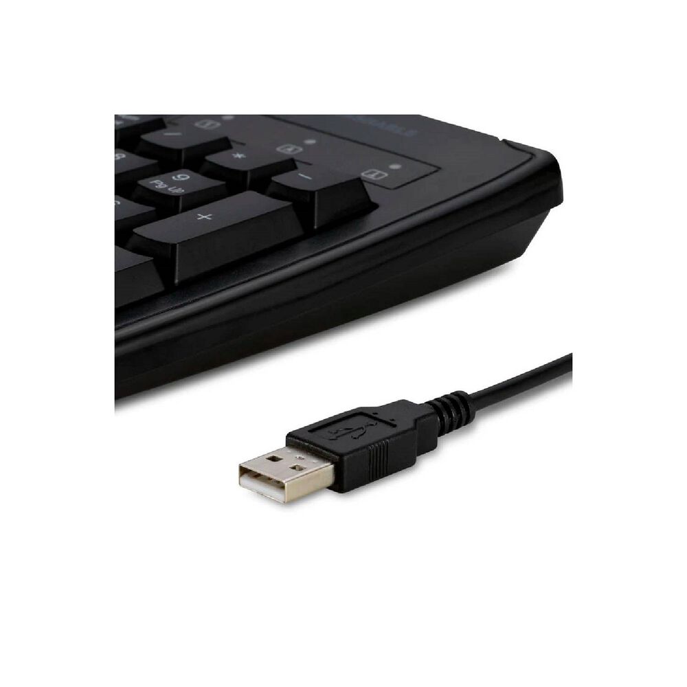 Teclado Kensington For Life Usb Lavable Espa&ntilde;ol Negro image number 3.0