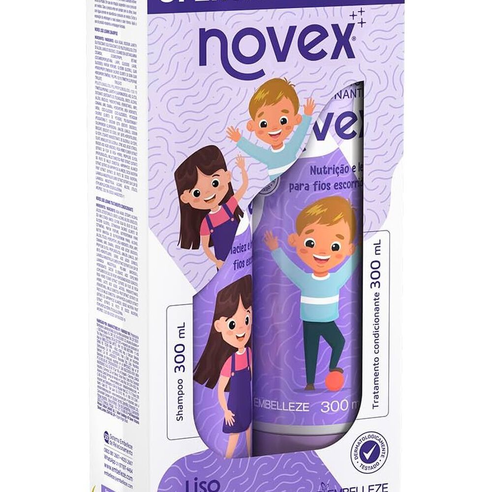 Kt Sh/acond Liso Lisinho 300ml Novex image number 0.0