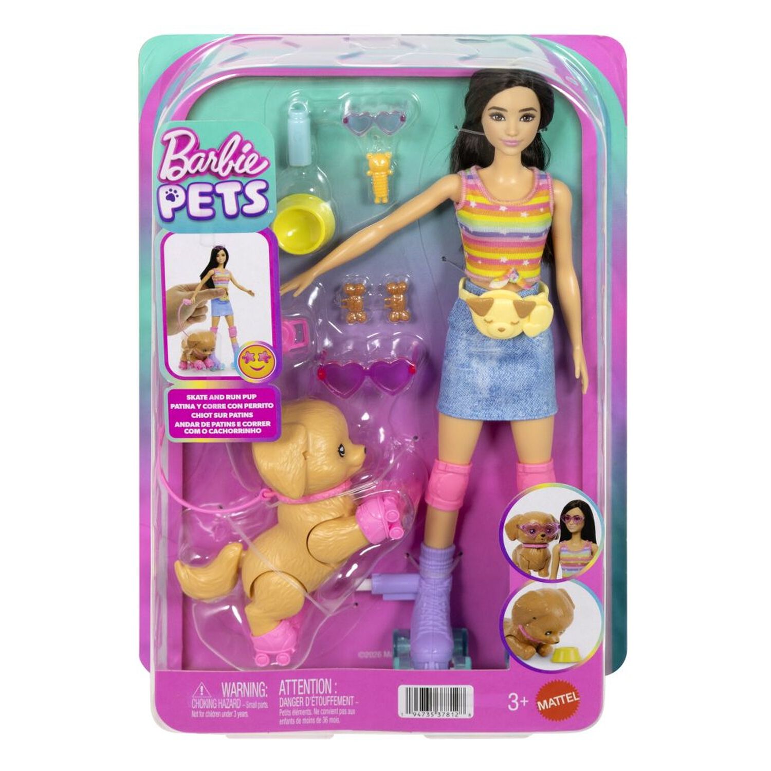 Mu&ntilde;eca Barbie Pets Fashion image number 6.0