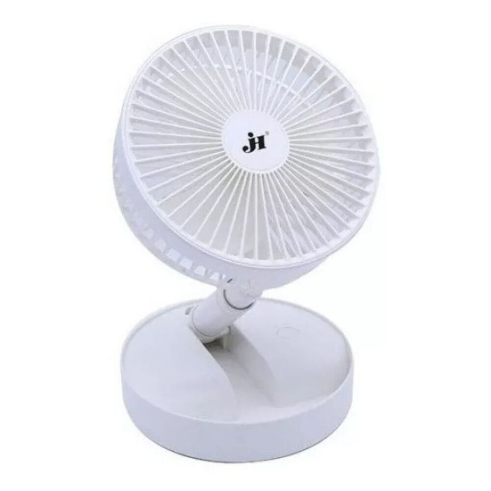 Ventilador Plegable Usb Ventilador Fan Recargable De Mesa Blanco image number 2.0