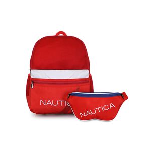 Mochila Stark + Banano Kappa Rojo Nautica