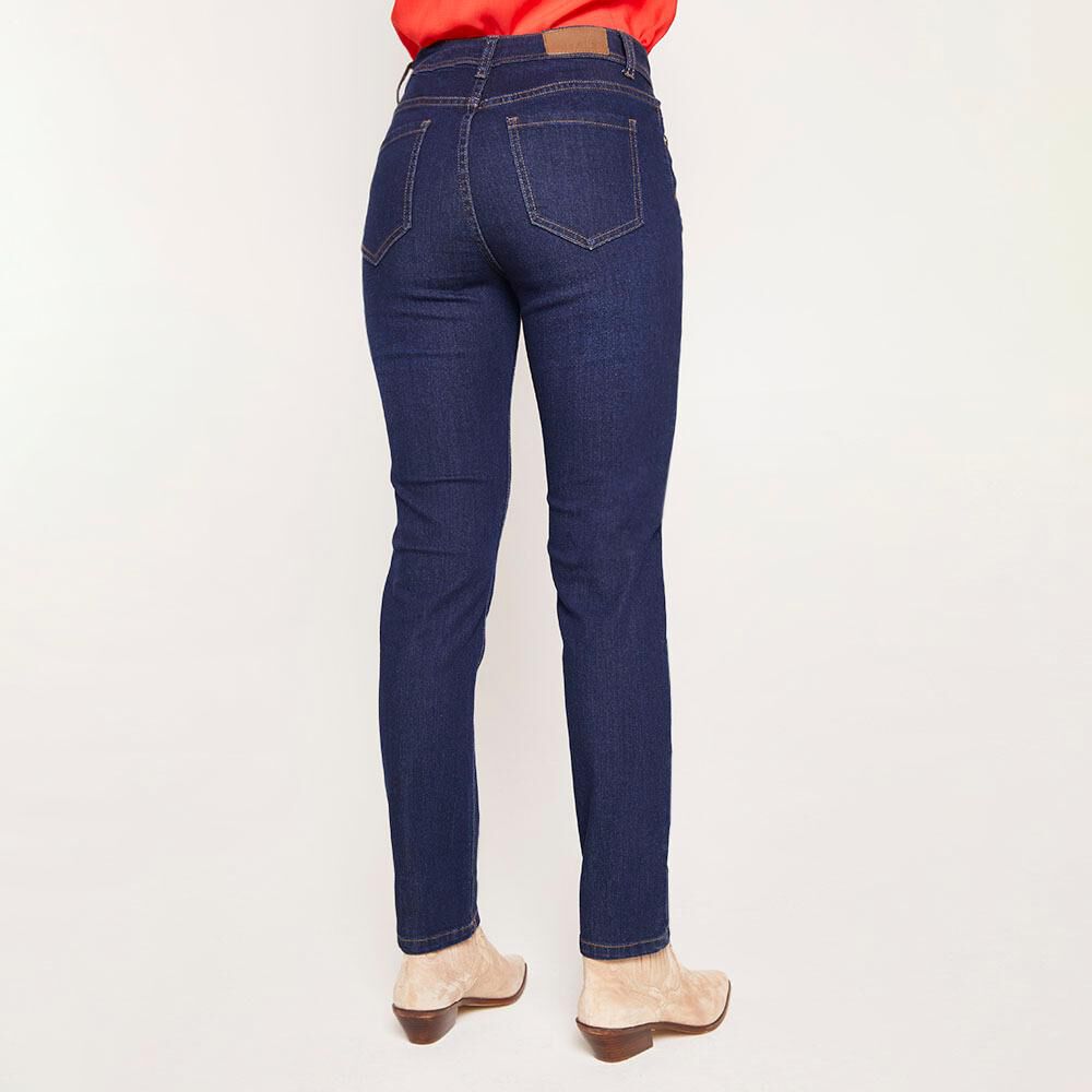 Jeans Tiro Medio Skinny Mujer Geeps image number 2.0