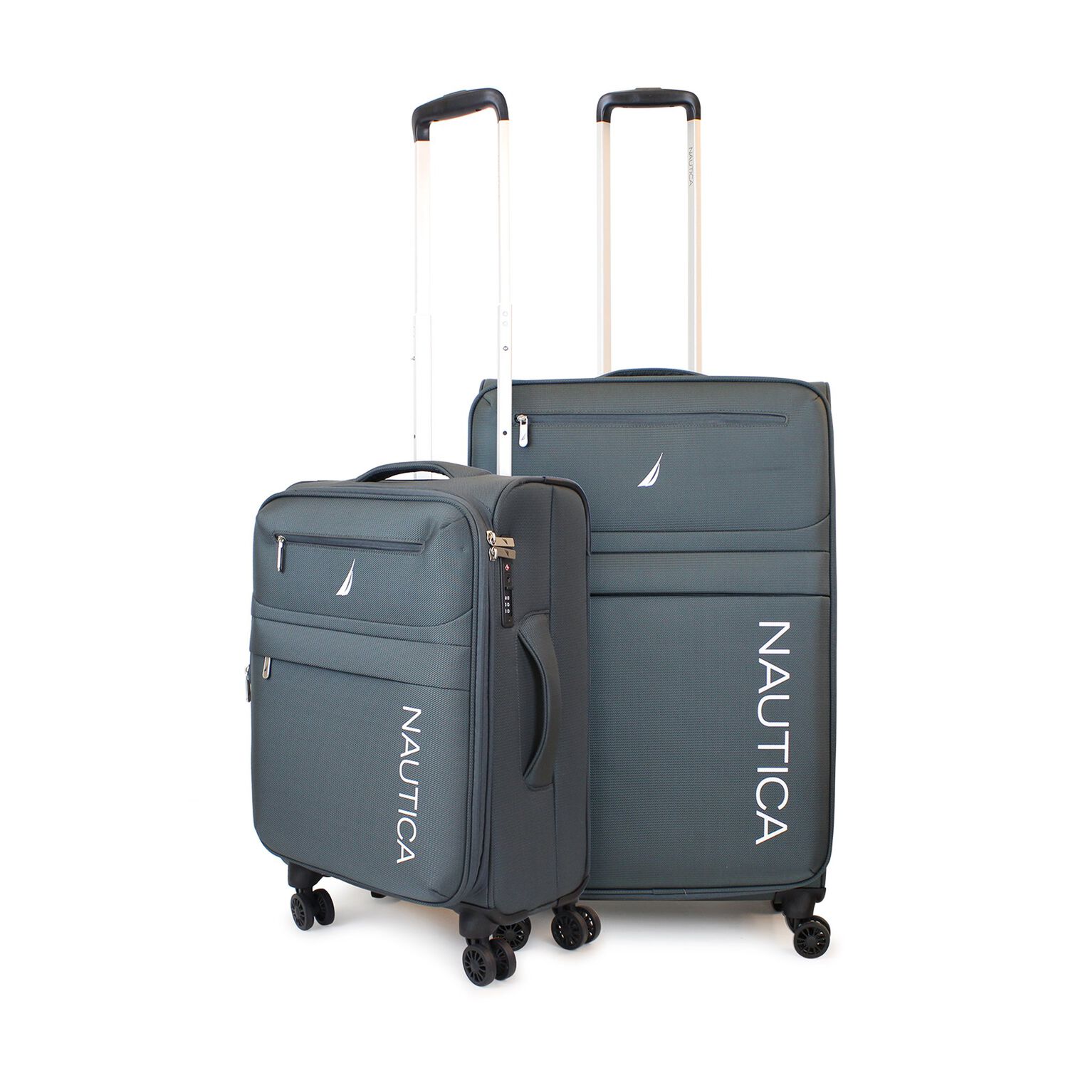 Pack 2 Maletas Blandas S+m Nautica Munich 10kg Y 20kg Gris image number 0.0