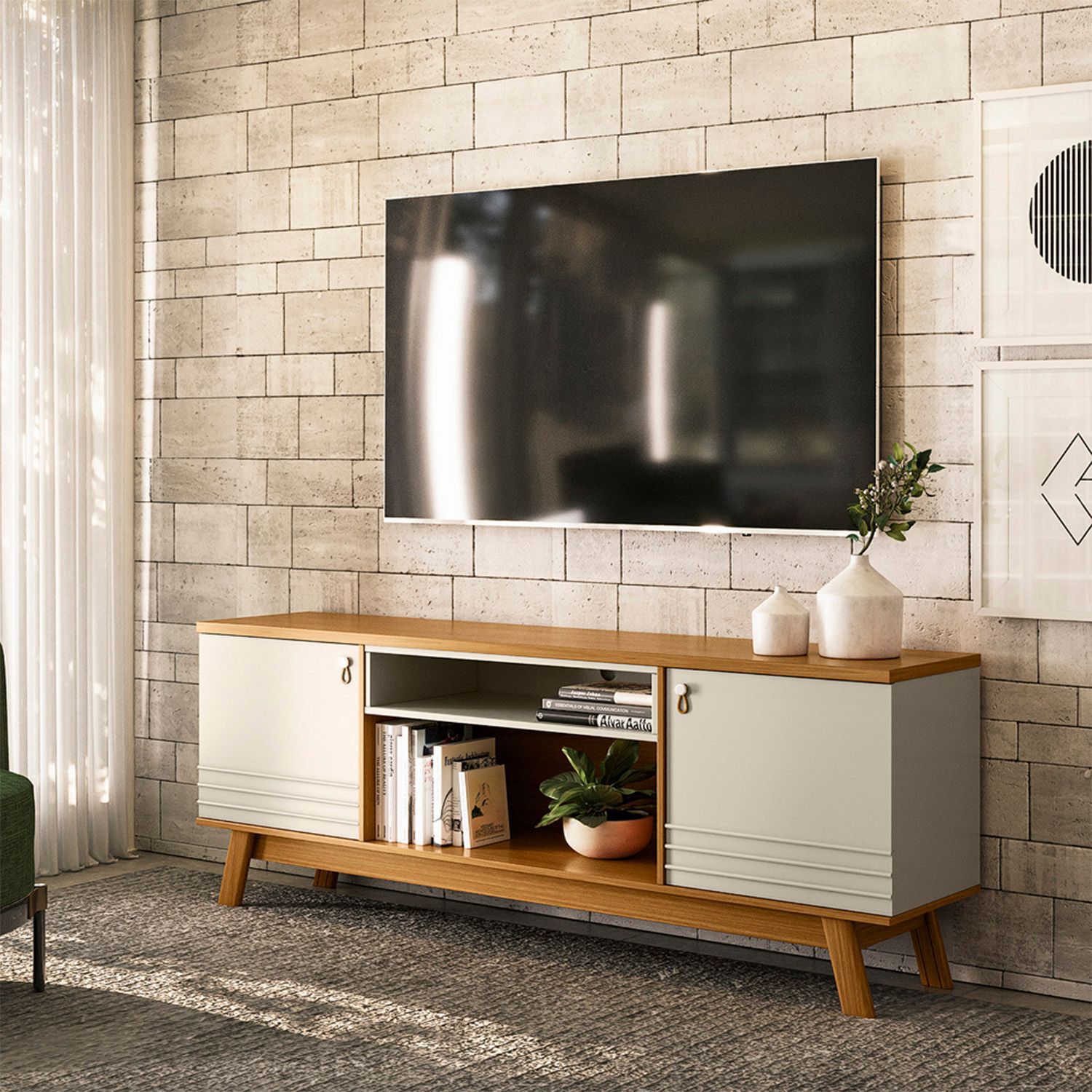 Panel Tv Di Poretti Design Colorado / 2 Puertas image number 5.0