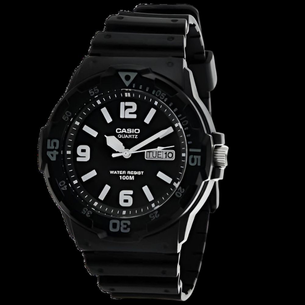 Reloj Casio De Hombre Mrw-200h-1b2vdf Clasic Analog Black image number 2.0