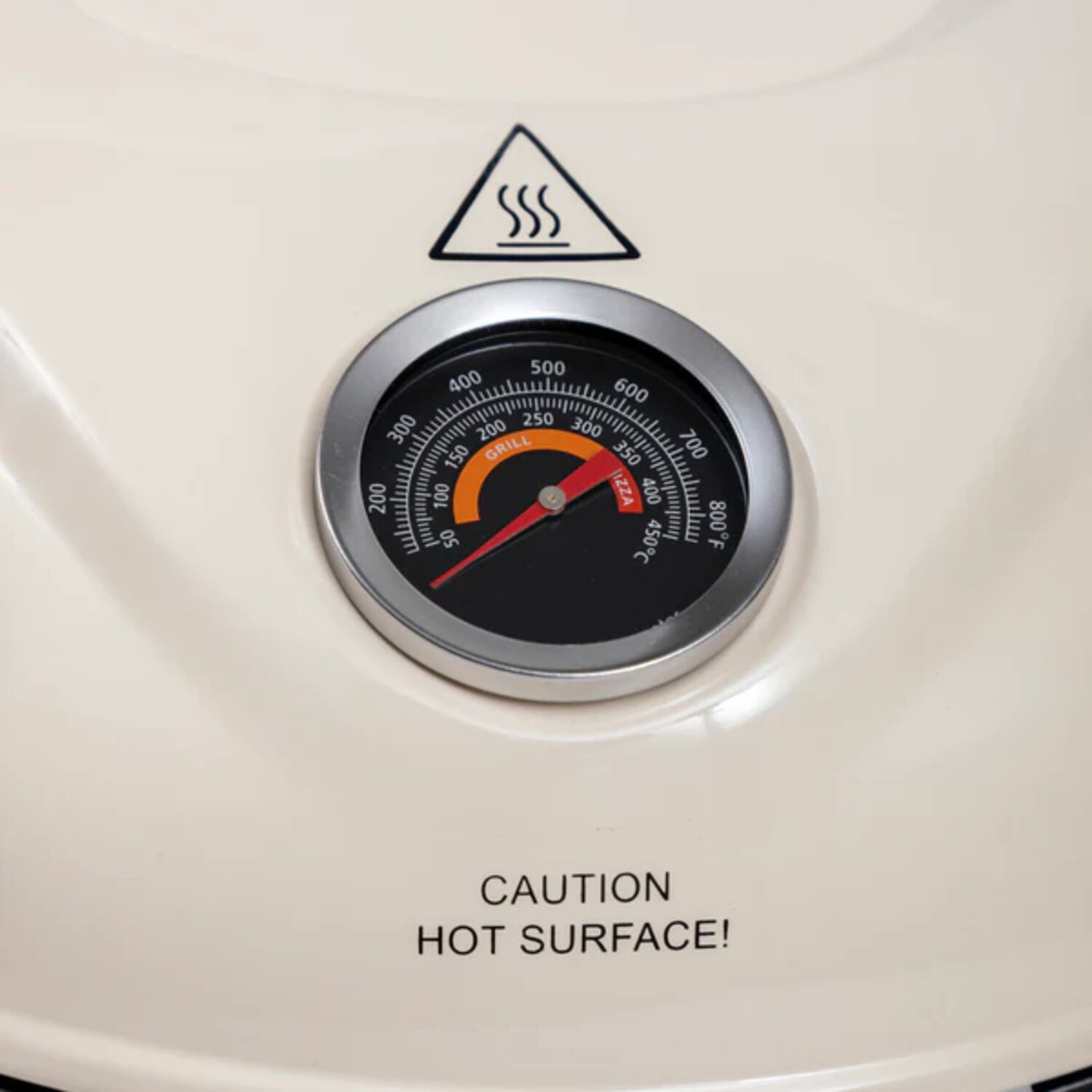 Horno Pizza Control Dual De Temperatura N&aacute;poles Crema Fdv image number 2.0