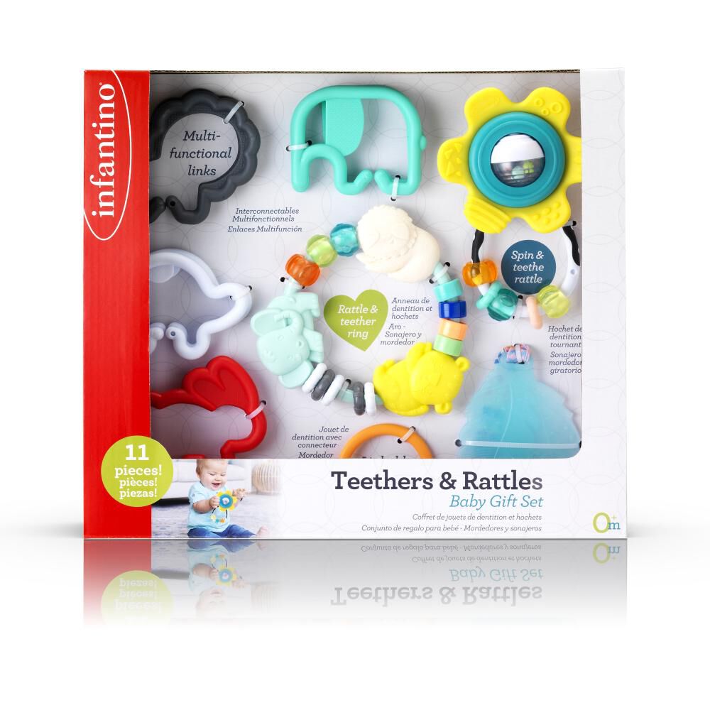 Teether&rattles Baby Gif Infantino image number 2.0