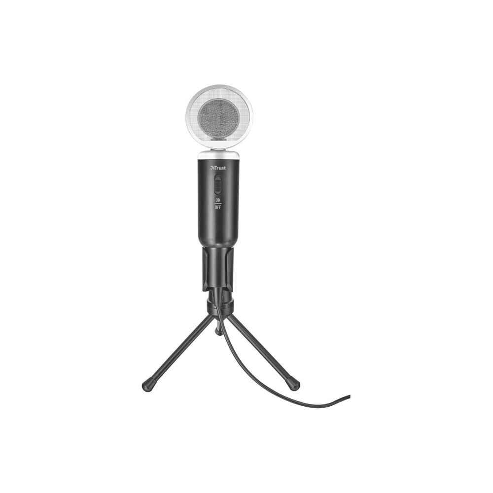 Micrófono Pc Madell Estilo Vintage Rejilla Y Trípode - Ps image number 0.0