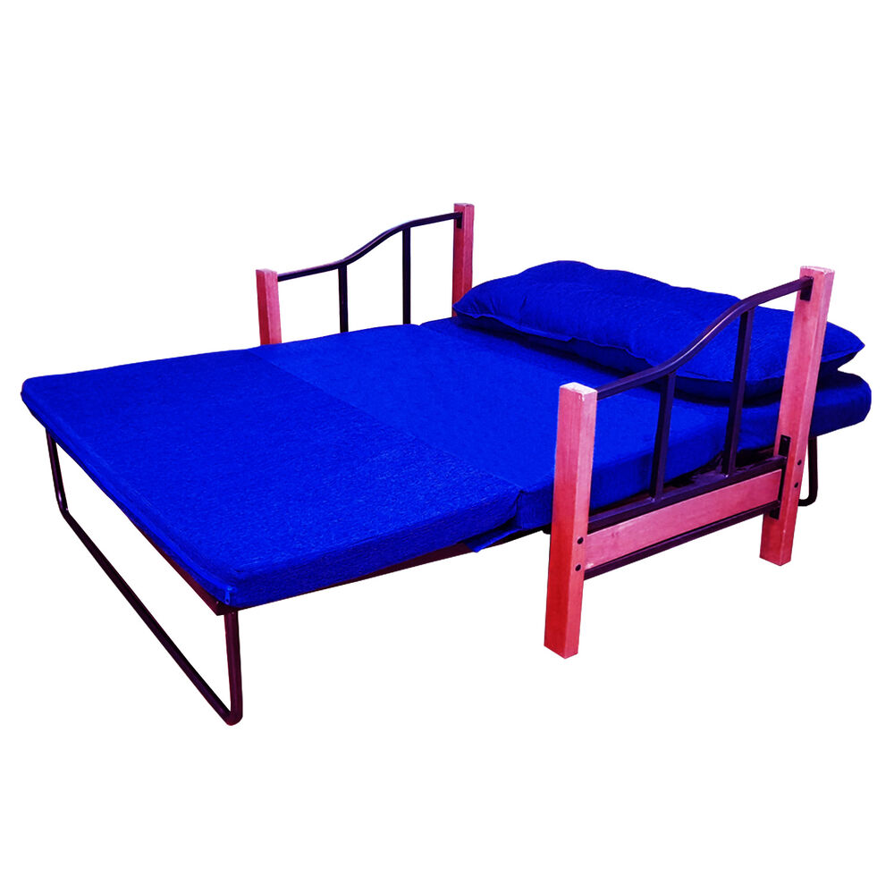 Sofa Cama 2 Cuerpos Ranco " Azul" image number 3.0