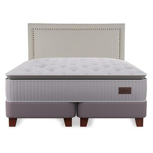 Cama Europea Flex Heritage / King / Base Dividida + Respaldo