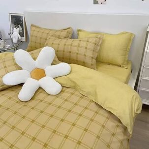 Juego Funda De Plum&oacute;n + Sabana 200 Hilos King