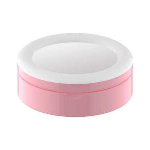 Aro De Luz Led Plegable Con Espejo Y Soporte Para Celular