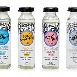 Kit Cronograma Capilar Amo Cachos 3x30ml Griffus Kit Cronograma Capilar Amo Cachos 3x30ml Griffus