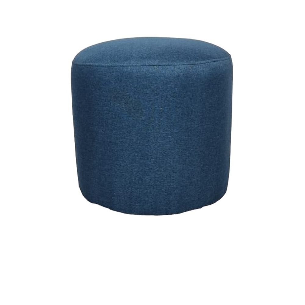 Pouf Redondo Lino Indigo image number 0.0