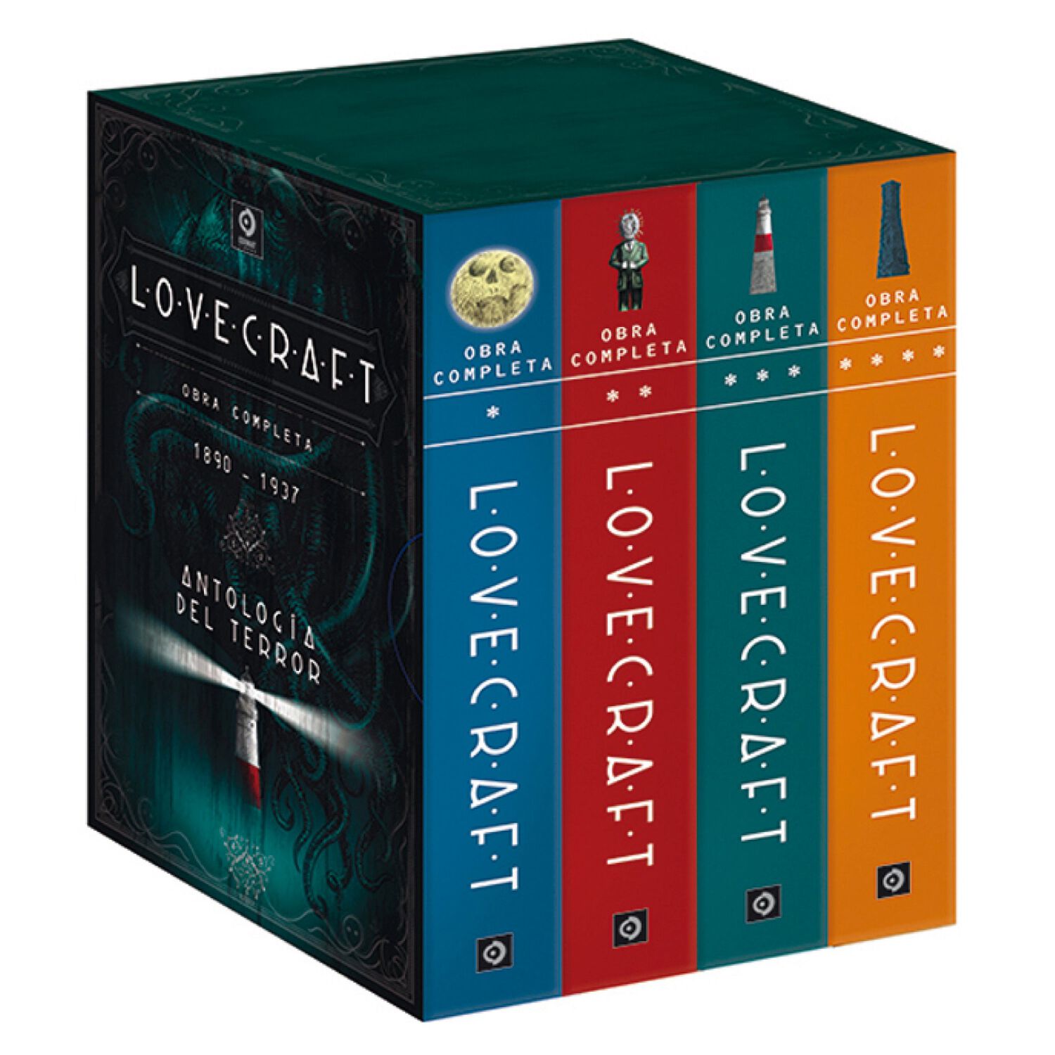 H.p. Lovecraft -obra Completa- 4 Volumenes image number 0.0