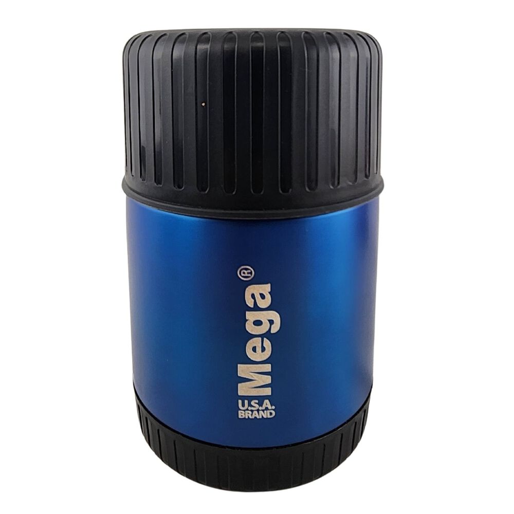 Termo Mega Magnum 500ml Comidas Metalico Acero Inoxidable Azul image number 0.0