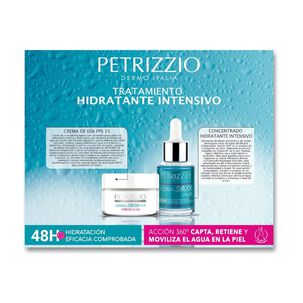Tratamiento Hidratante Crema Día + Serum Concentrado Hidrashock Plus Petrizzio