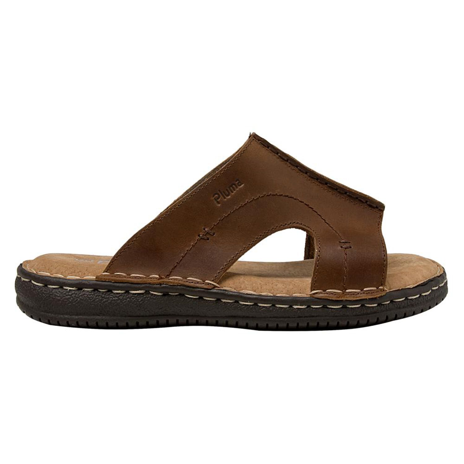 Sandalia Hombre Pluma Lk017 Caf&eacute; image number 1.0