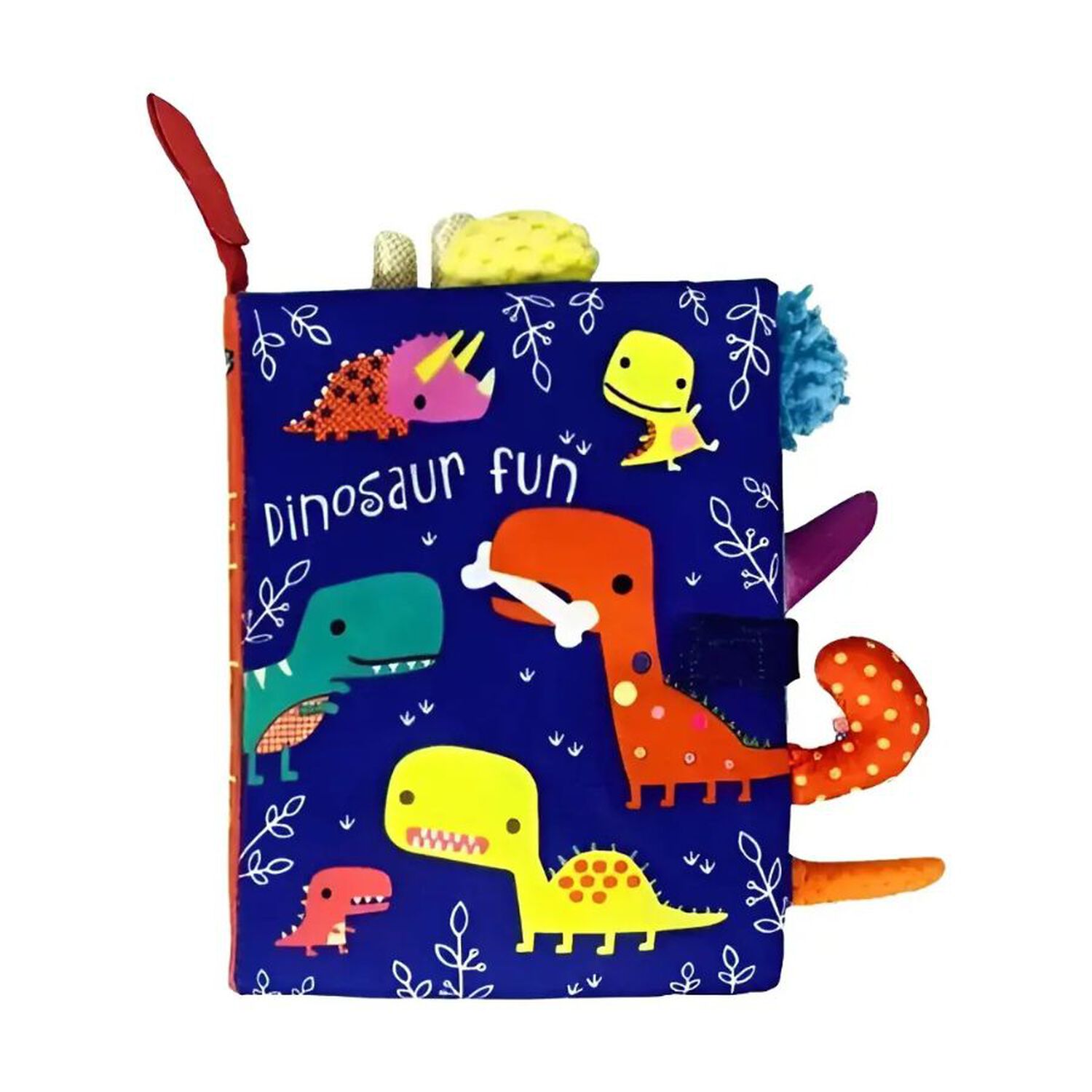 Libro Sensorial De Tela Para Beb&eacute;s Estimulaci&oacute;n Temprana Dinosaurios image number 0.0