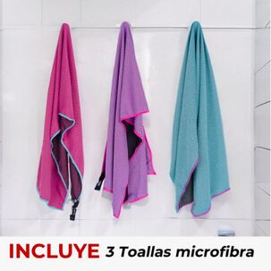 Toalla Microfibra Set De 3