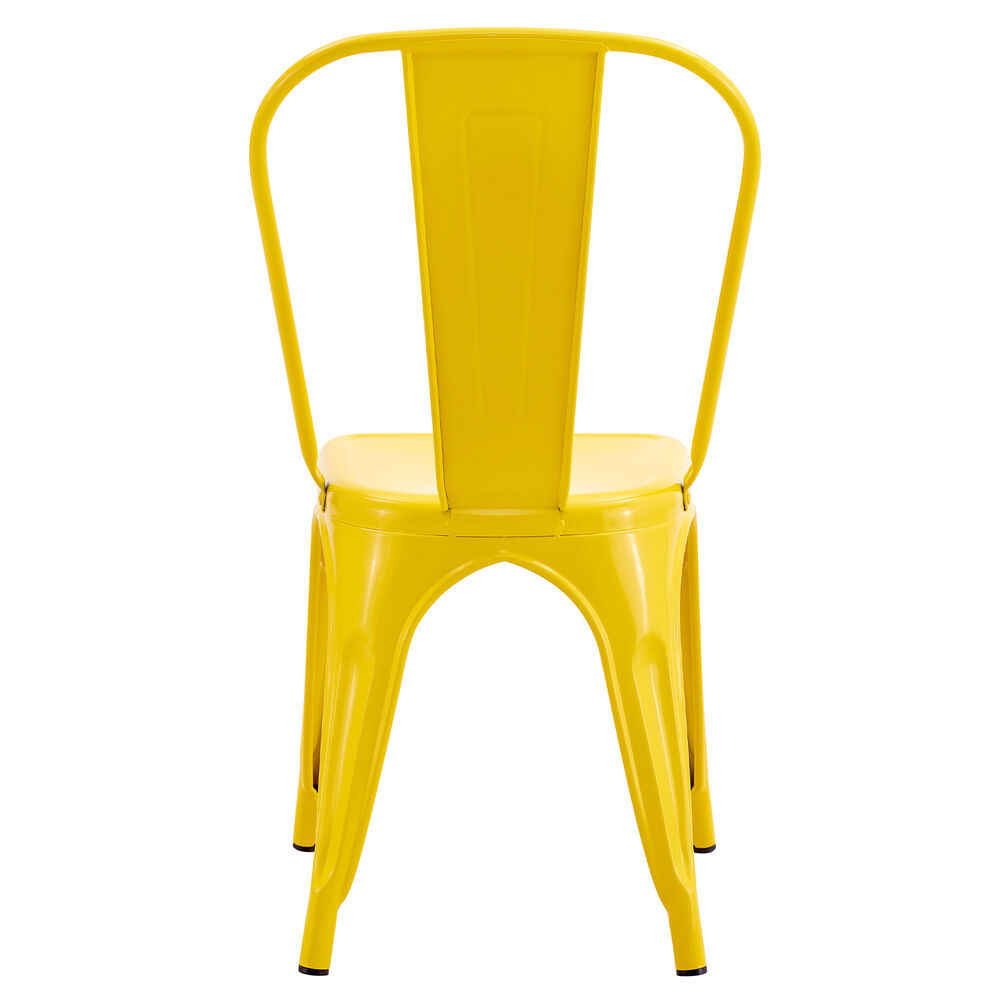 Pack De 4 Silla Metal Tolix Amarillo image number 3.0
