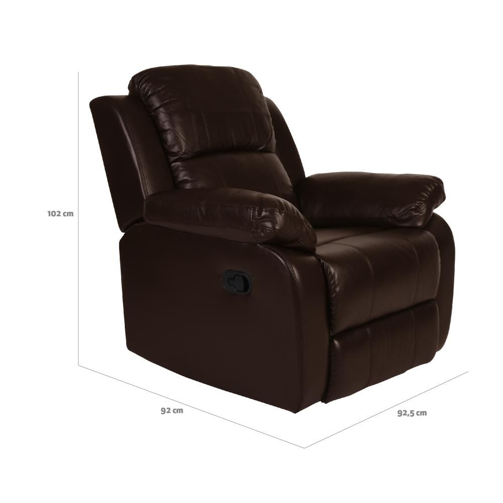 Juego De Living Reclinable Cic Valencia - Andalucia / 1 Cuerpo + 3 Cuerpos image number 2.0