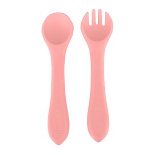 Set Cuchara Y Tenedor Rojo Infanti