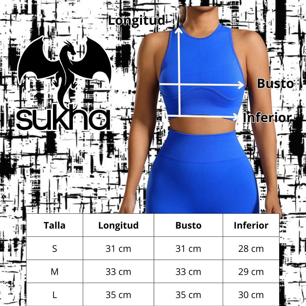 Conjunto Push Up Tiro Alto Sin Manga image number 2.0