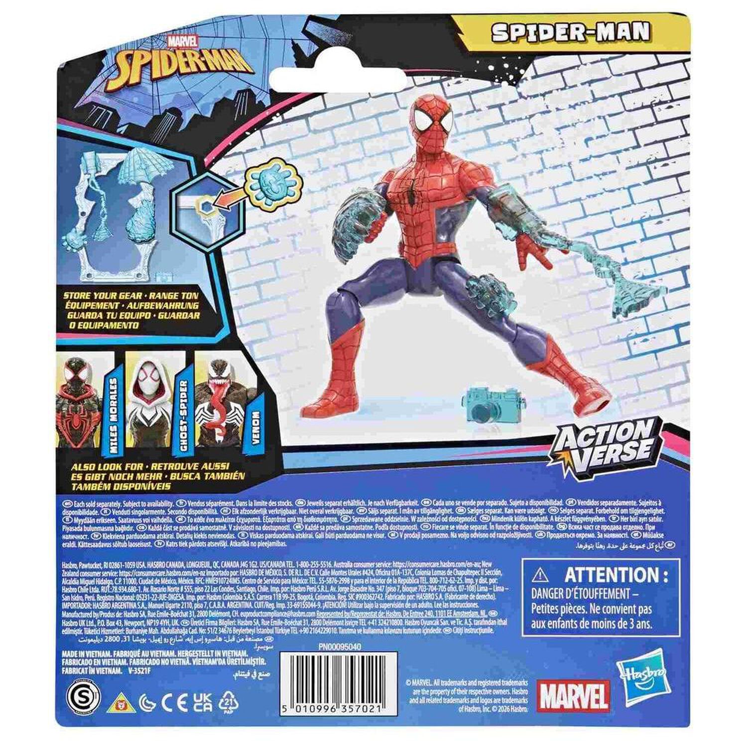 Figura De Acci&oacute;n Marvel Actionverse Spider-man image number 17.0