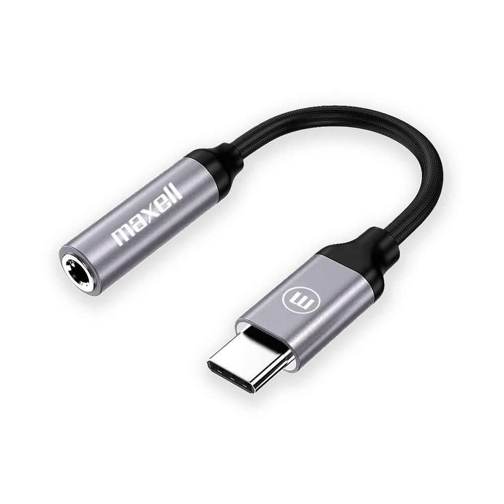 Adaptador Maxell Usb-c A 3.5mm Cable Trenzado image number 0.0