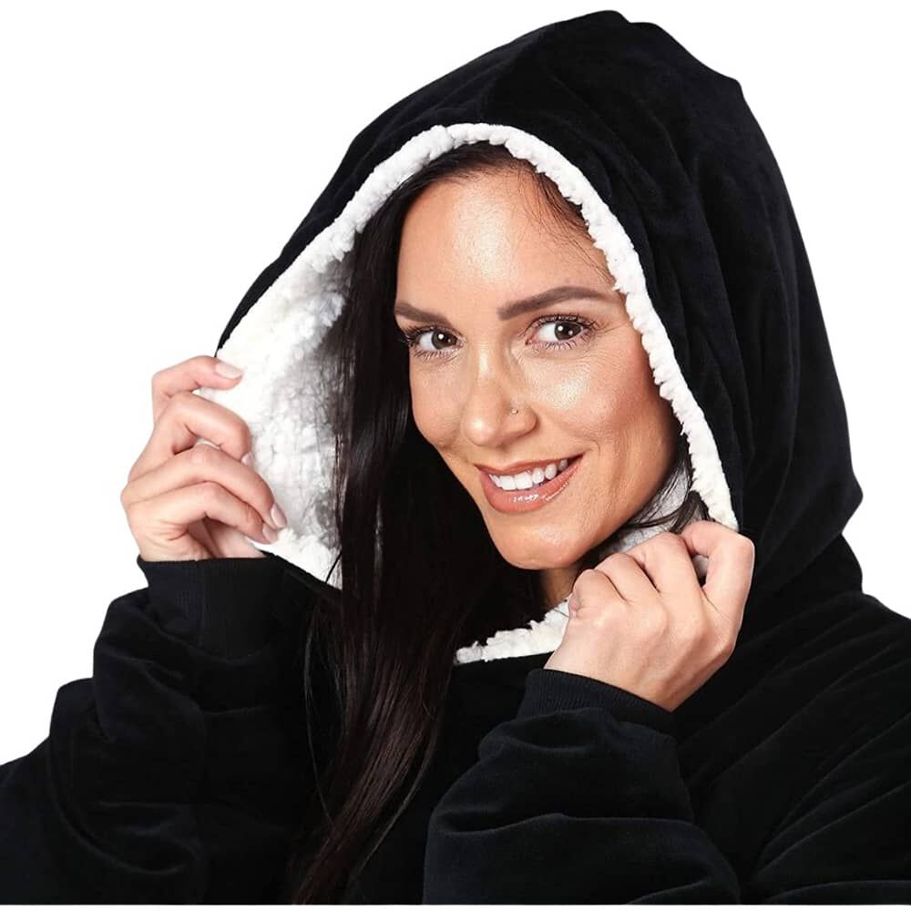 Poleron Frazada Con Capucha Chiporro De Polar image number 1.0