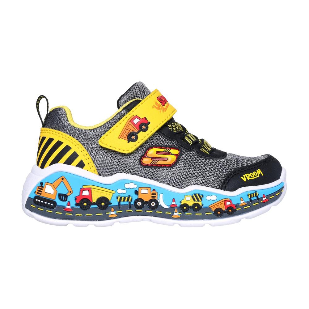 Zapatilla Infantil Niño Skechers Play Scene Negro image number 1.0