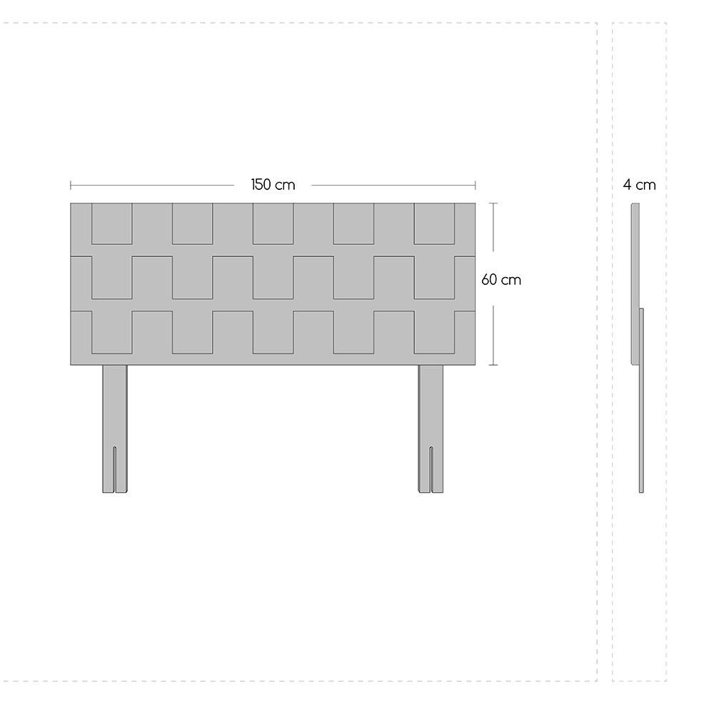 Cama Europea Celta Astral Pocket / 2 Plazas / Base Dividida + Respaldo image number 5.0