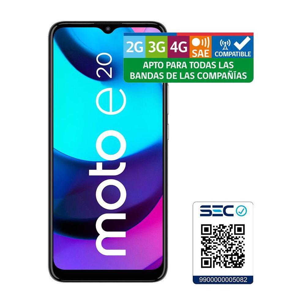 Smartphone Motorola Moto E20 / 32 GB / Entel image number 9.0