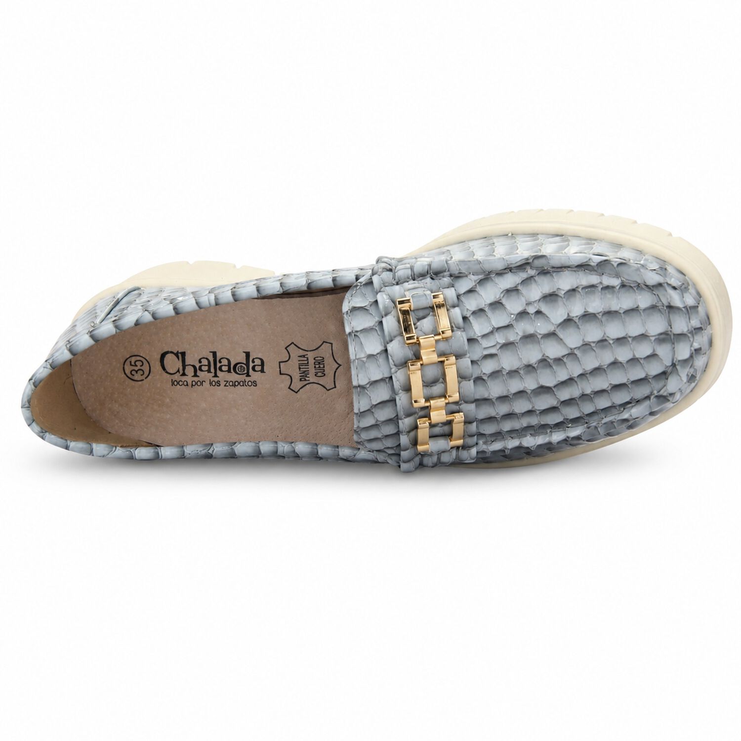 Mocasin Azul Mujer Casual Chalada Rioja image number 4.0