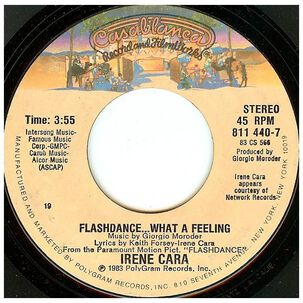 Irene Cara - Flashdancewhat I Feeling | 7" Single Usado