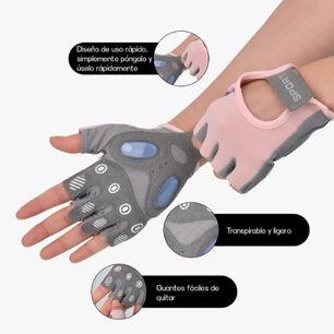 Guantes Entrenamiento Gym Pesas Alta Calidad Anti-esguince