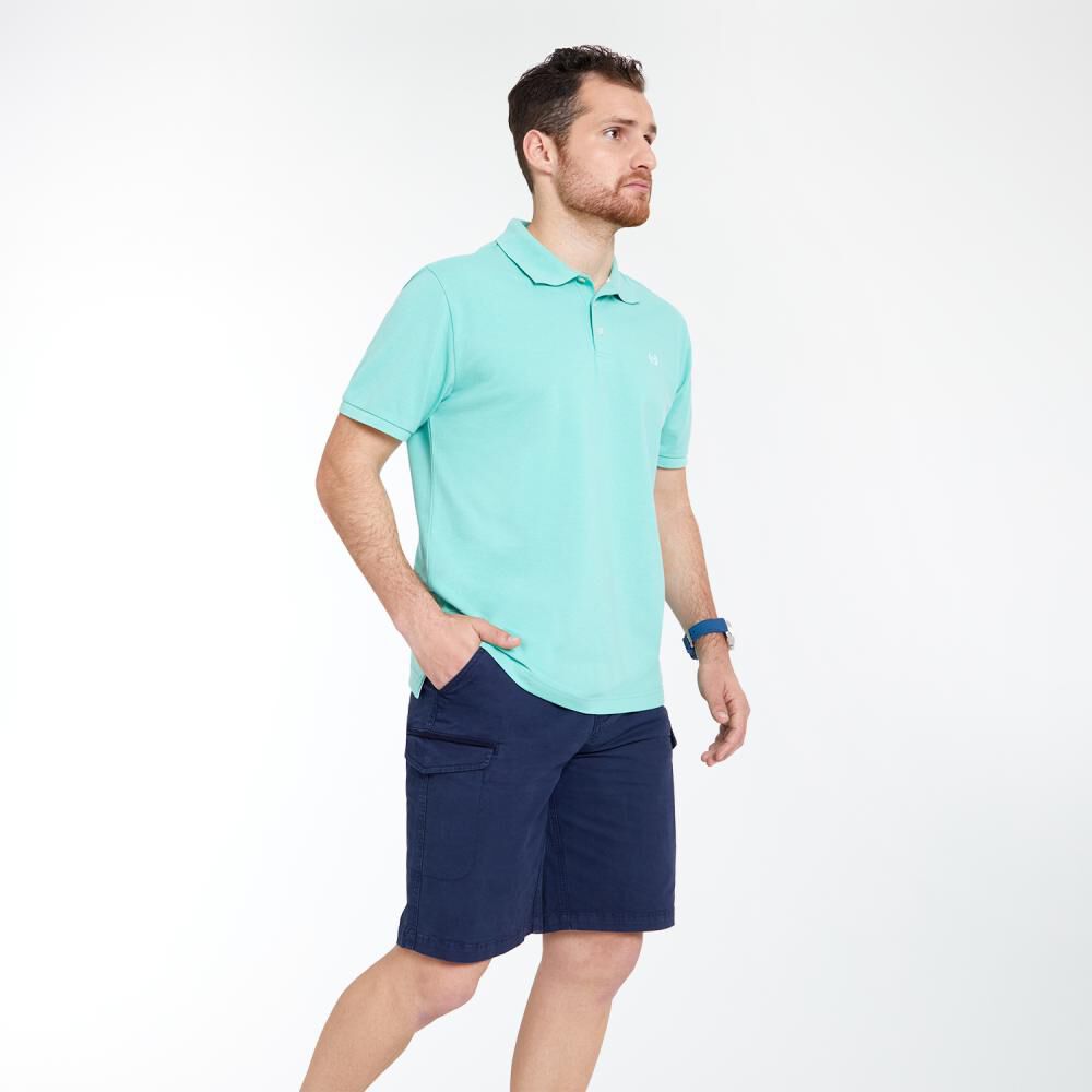 Polera Regular Manga Corta Cuello Polo Hombre Peroe image number 2.0