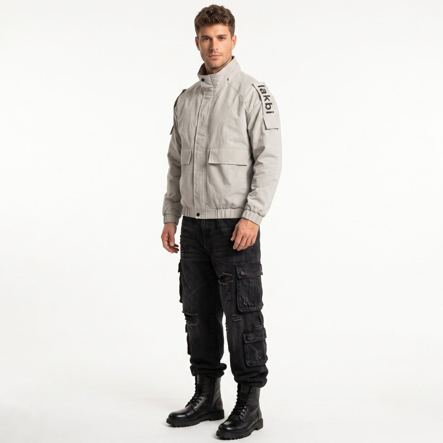 Cortavientos Impermeable Hombre Lakbi image number 1.0