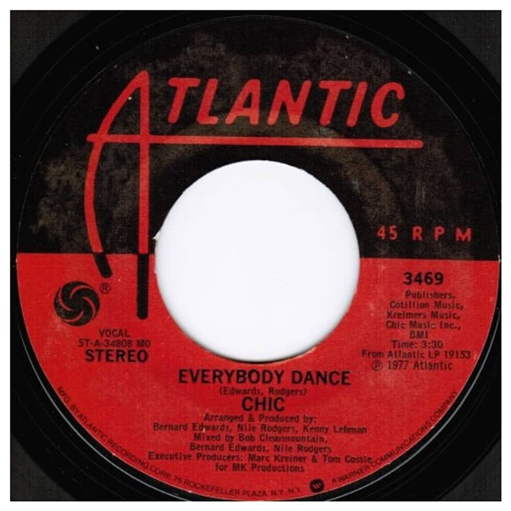 Chic - Everybody Dance | 7" Single Vinilo Usado image number 0.0