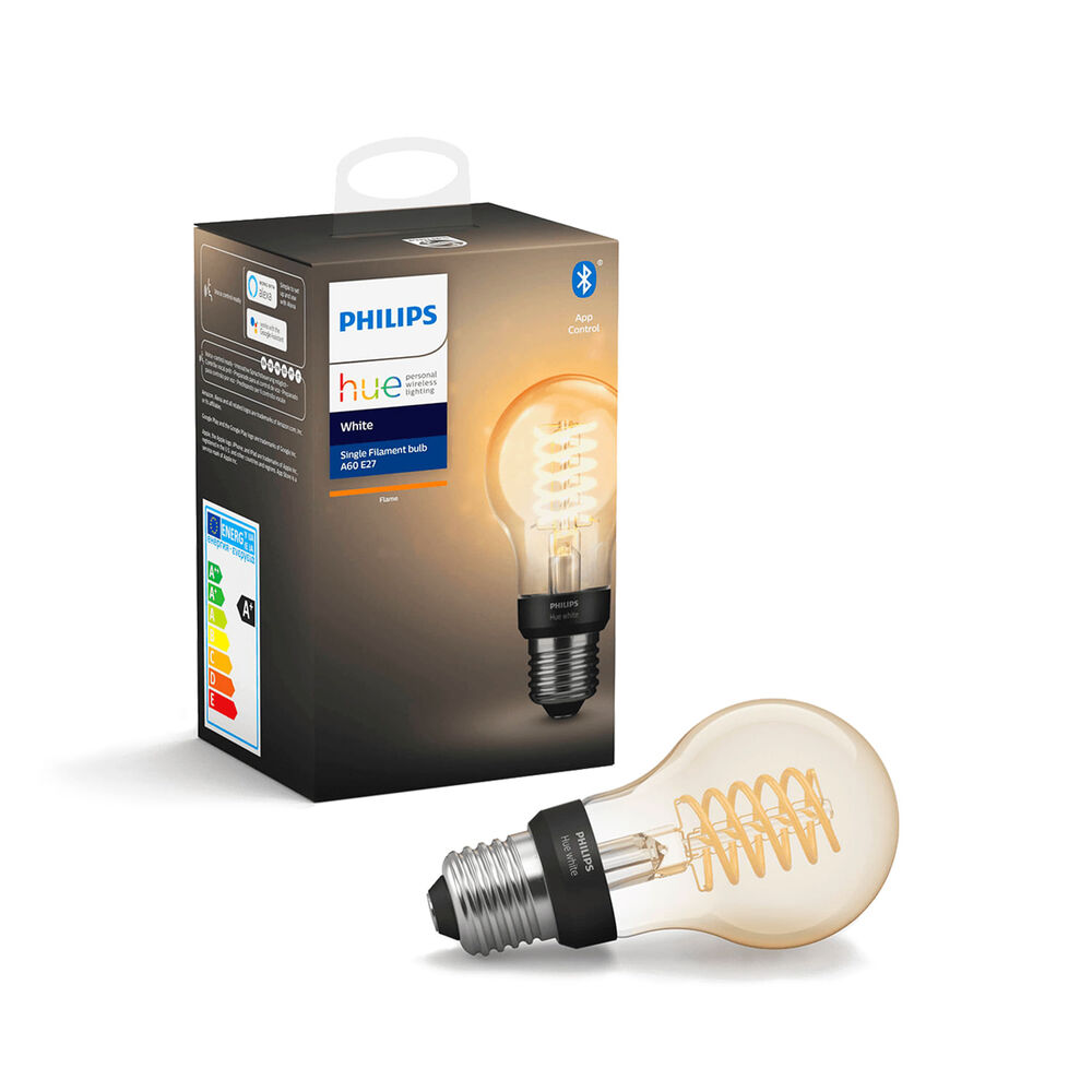 Ampolleta Filamento Philips Hue Xw E27 A60 7w Luz Clda Dor image number 0.0