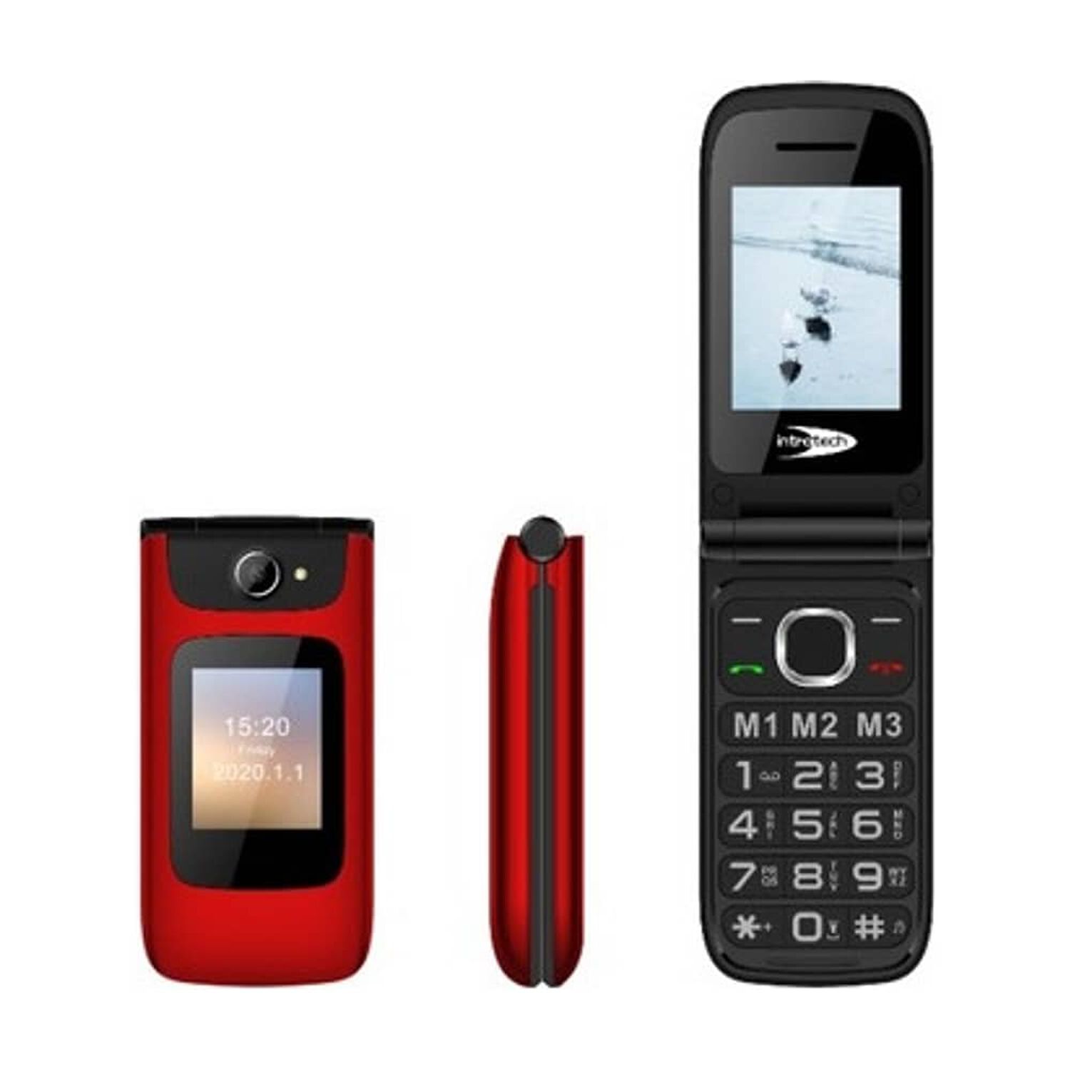 Celular B&aacute;sico Introtech Kxsp-4g Incluye Sim Card De Regalo image number 4.0
