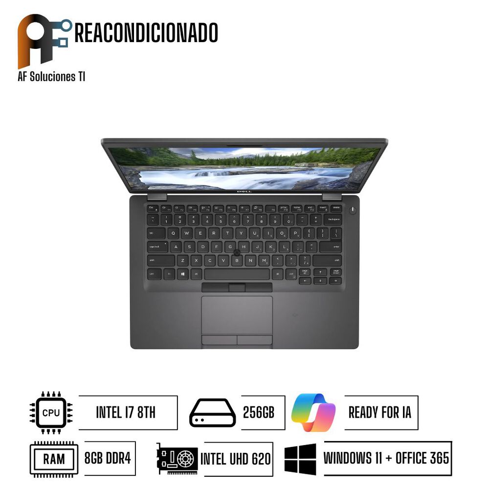 Notebook Dell Latitude 5400 (i7) Advanced Windows 11 - Office365 Reacondicionado image number 4.0