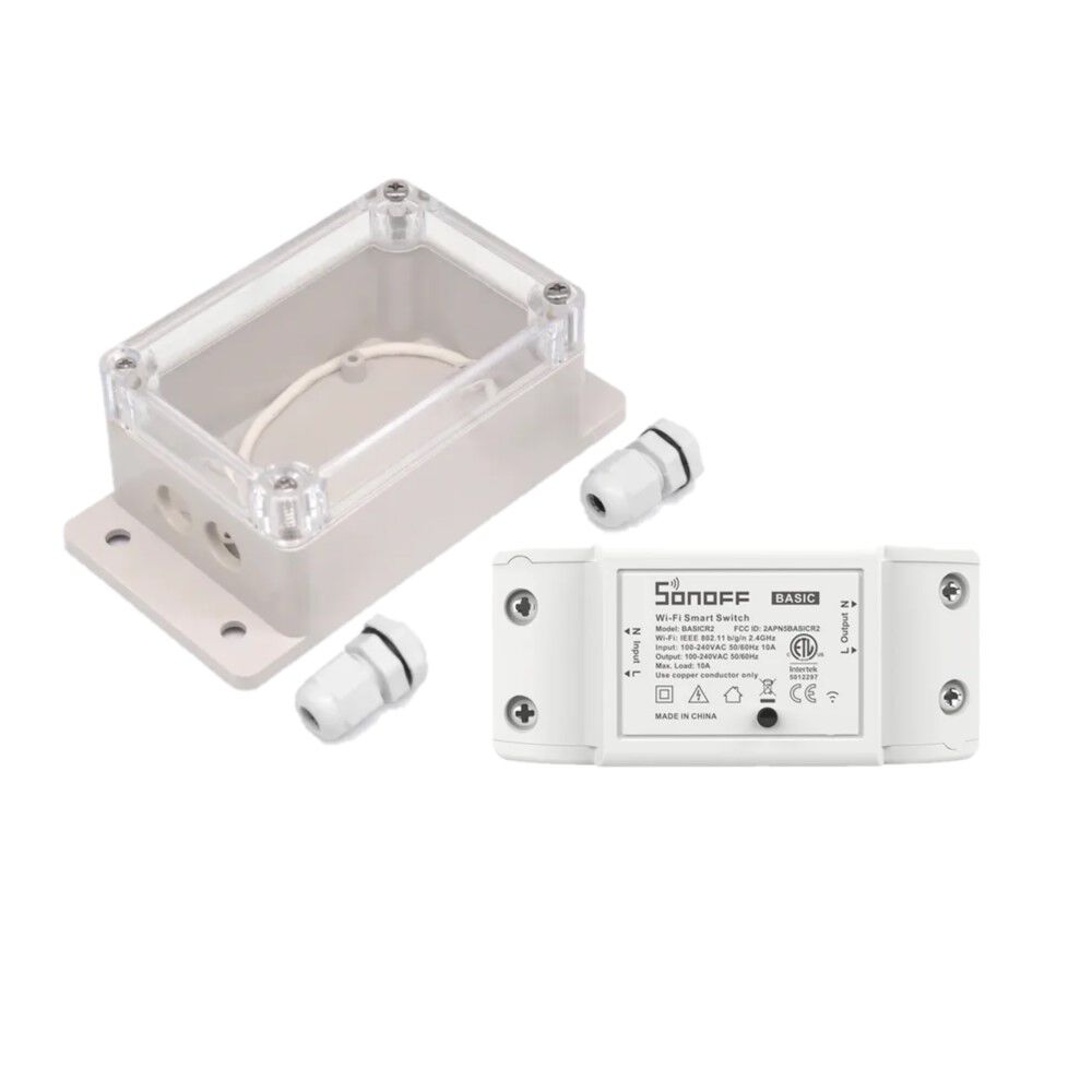 Pack Interruptor Sonoff Basic R2 + Caja Estanca Ip66 image number 0.0