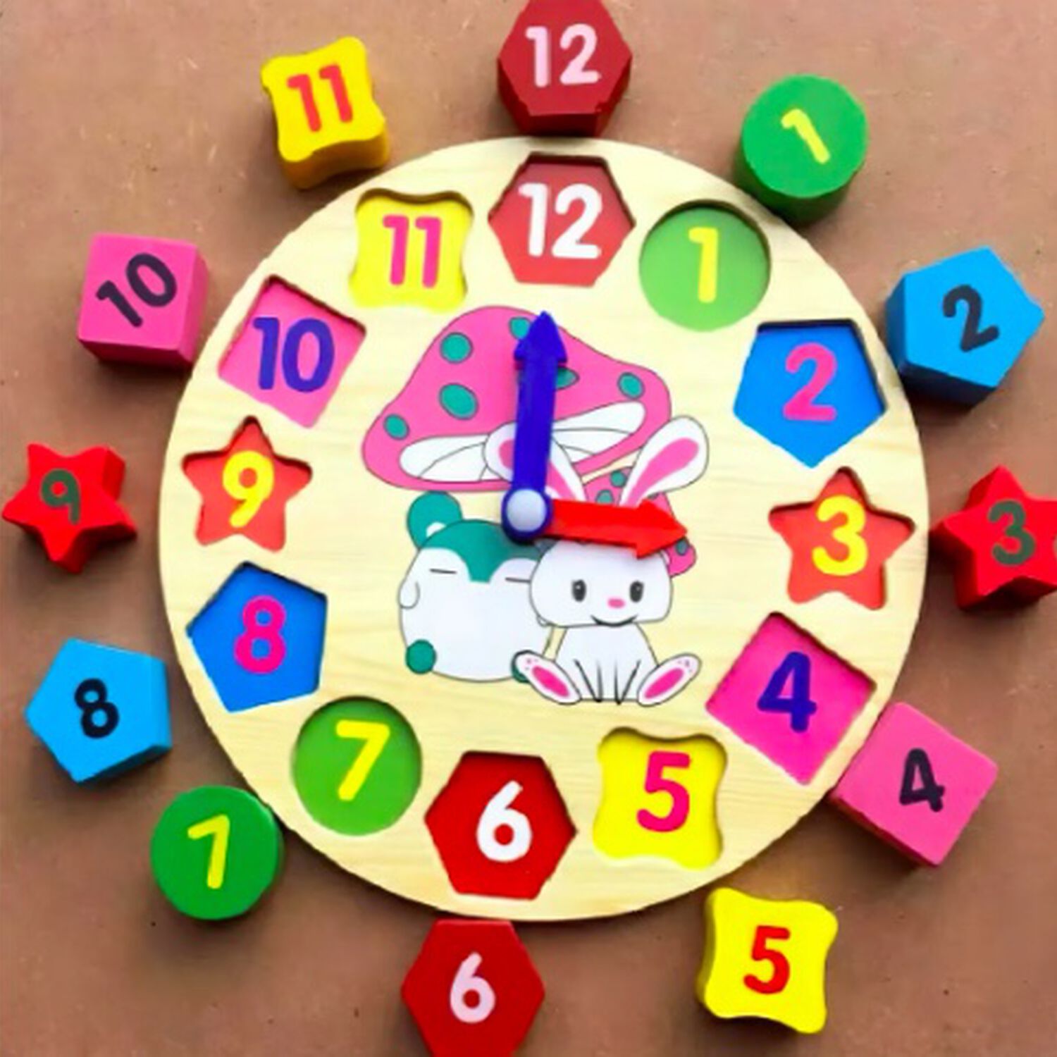 Reloj Figuras Geom&eacute;trica image number 3.0
