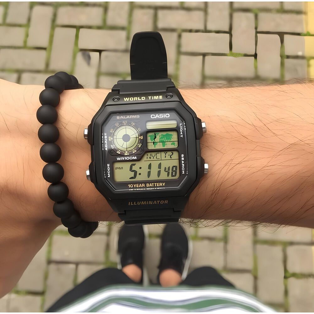 Reloj Ae-1200wh-1bv Hombre Digital Resina image number 2.0