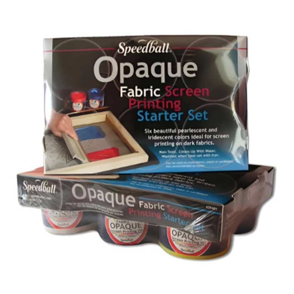 Tinta Para Serigraf&iacute;a Sobre Tela Opaca Speedball 6 Colores Tinta Multicolor image number 0.0