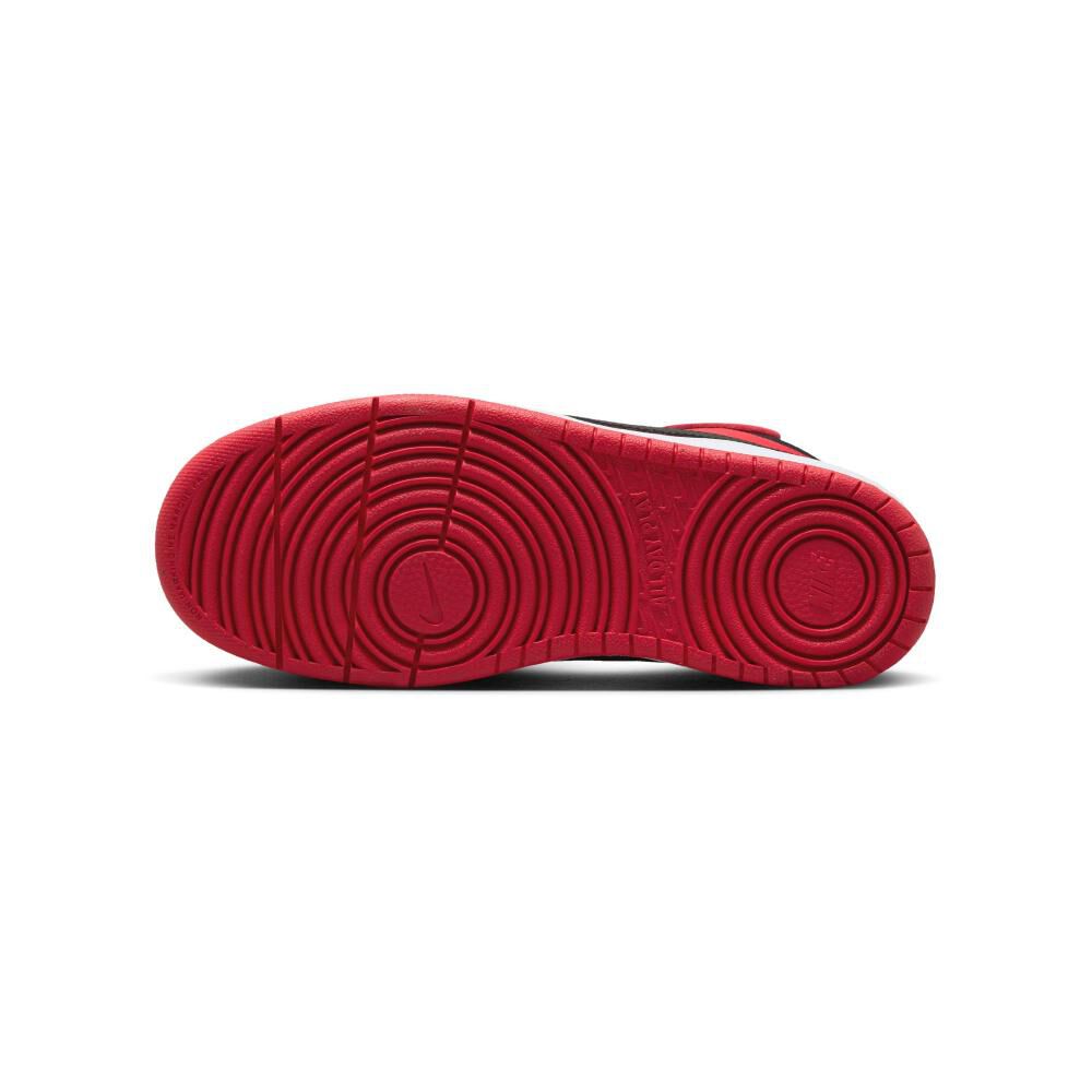 Zapatilla Running Ni&ntilde;o Nike Court Borough Mid 2 image number 4.0