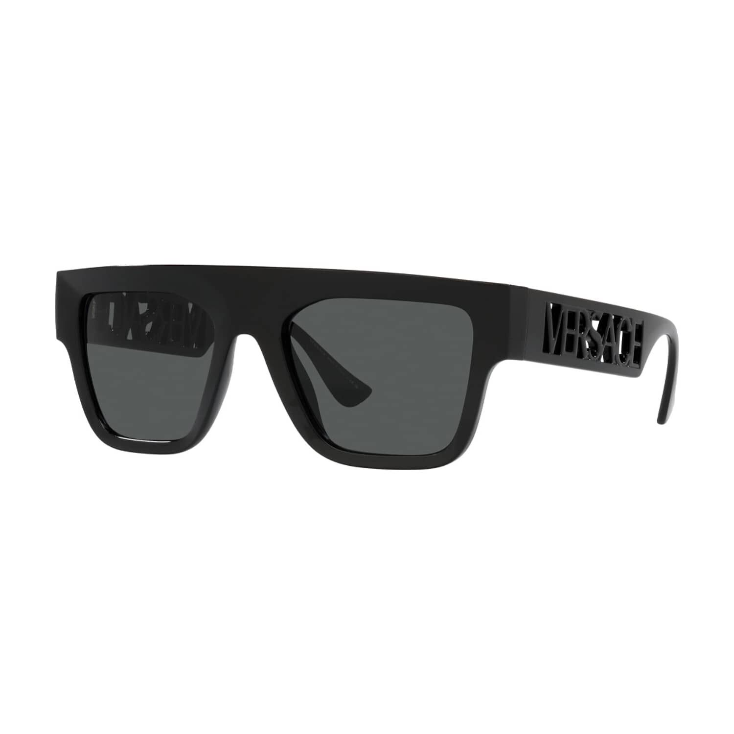 Lentes De Sol 90s Vintage Logo Negro Versace image number 0.0